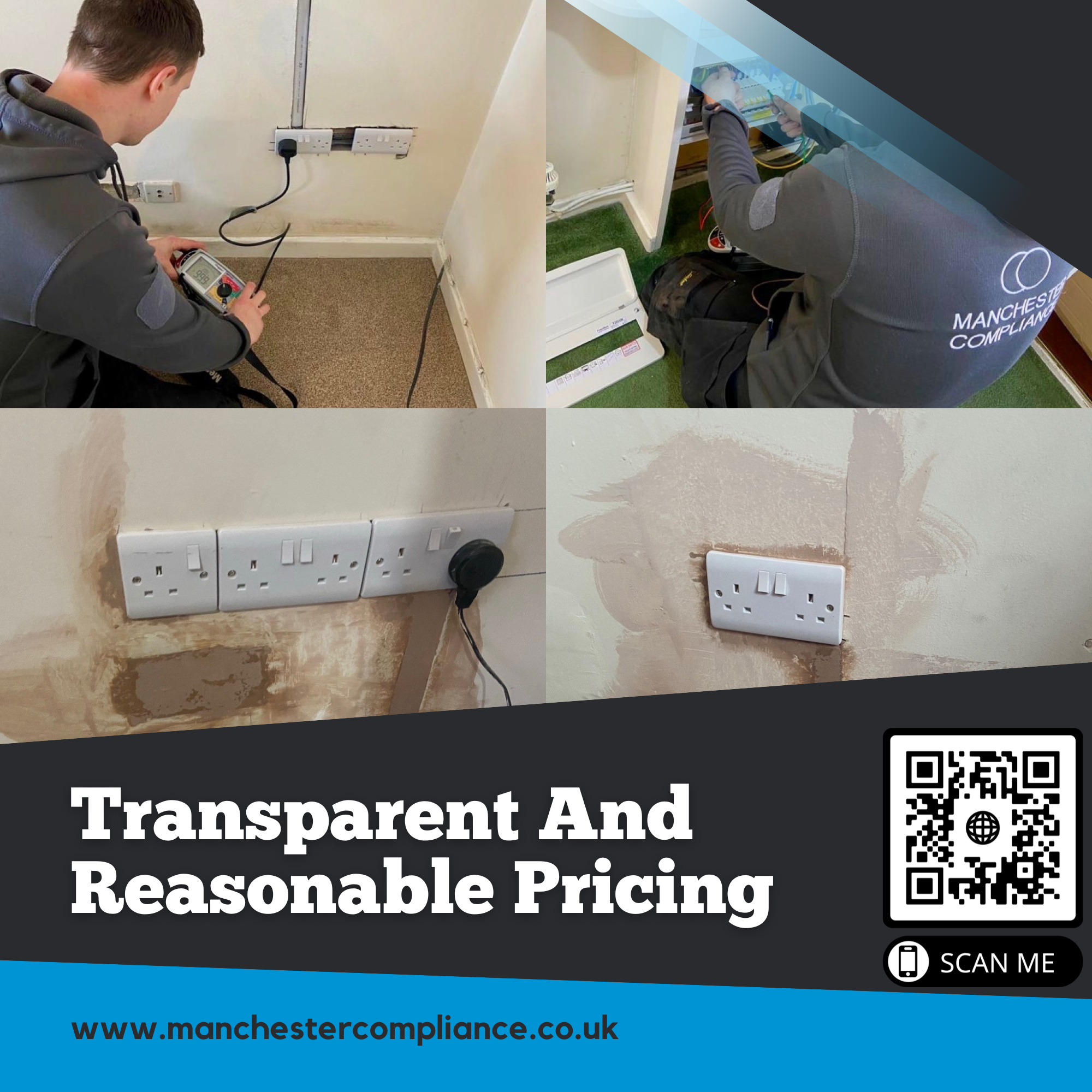 Professional socket installation and electrical testing